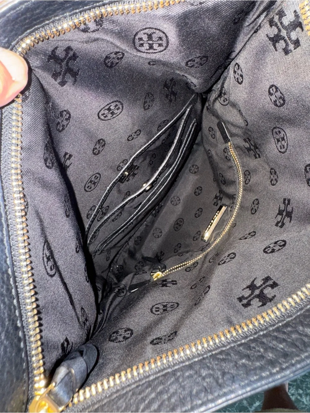 Tory Burch Thea Fold-Over Messenger Crossbody Bag